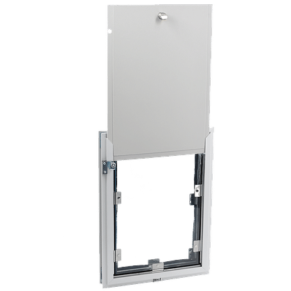 A Hale Door Model with its HDPE security cover, a mechanical lock with no power or app